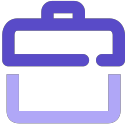 Briefcase, work, ability, work Icon