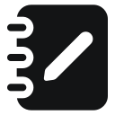 Notebook, record, address book Icon