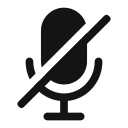 Voice - off 1 Icon