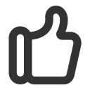 give the thumbs-up Icon