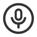 VoiceOutlined Icon