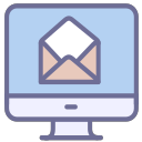 Computer email, computer, computer, mail Icon