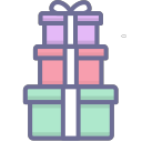 Gifts, gifts, celebrations Icon