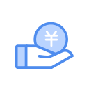 Cash withdrawal application Icon