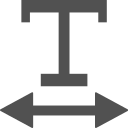 Lateral distance Icon