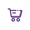 Shopping cart - selected Icon