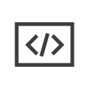 Edit code example Icon