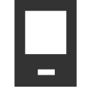 Mobile phone_ one Icon