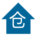 Flood control and drought relief material warehouse Icon