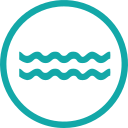 River and lake flow monitoring points Icon