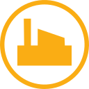 Sludge disposal plant Icon