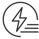 Cumulative power generation Icon
