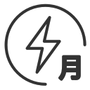 Monthly electricity generation Icon