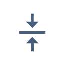 vertical center Icon