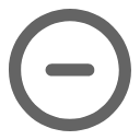 Delete & reduce Icon