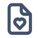 file-heart Icon