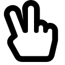 hand-peace Icon