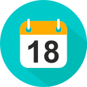 5_ calendar Icon