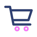 Shopping cart, shopping, acquisition Icon