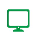 Electronic display screen Icon