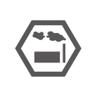 Industrial pollution source - waste gas pollution source Icon
