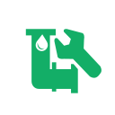 Oil and gas pipeline emergency rescue team Icon