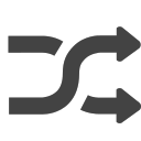 si-glyph-arrow-shuffle Icon
