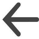 si-glyph-arrow-thin-left Icon
