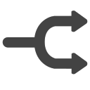 si-glyph-arrow-two-way Icon