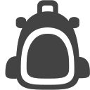 si-glyph-back-pack Icon
