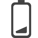 si-glyph-battery-low Icon