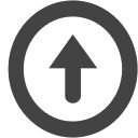 si-glyph-button-arrow-up Icon