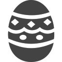 si-glyph-christmass-egg Icon