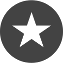 si-glyph-circle-star Icon