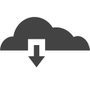 si-glyph-cloud-download Icon
