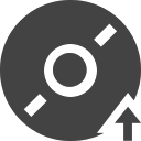 si-glyph-disc-upload Icon