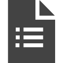 si-glyph-document-bullet-list Icon