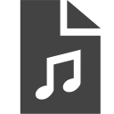 si-glyph-document-music Icon