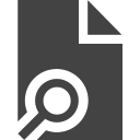 si-glyph-document-search Icon