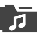 si-glyph-folder-music Icon