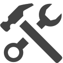 si-glyph-hammer-and-wrench Icon