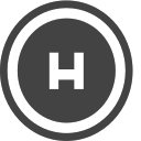 si-glyph-helicopter-pad Icon