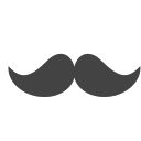 si-glyph-mustache Icon