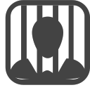 si-glyph-person-prison Icon