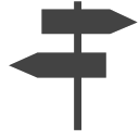 si-glyph-sign-road-1 Icon