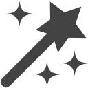 si-glyph-star-stick Icon