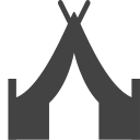 si-glyph-tent-1 Icon