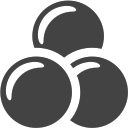 si-glyph-three-ball Icon