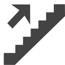 si-glyph-upstair Icon