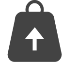 si-glyph-weight-up Icon
